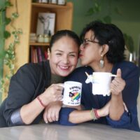 Patricia Escobar y Kandish Pinto, creadoras de La Colibrí Café. Foto: Arián Onaga.