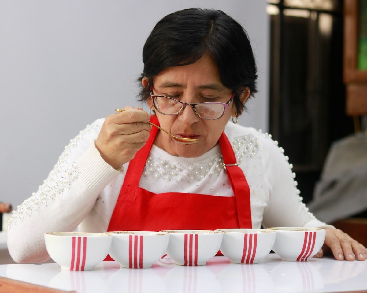 Lourdes Córdova, referente de la catación en el Perú.
