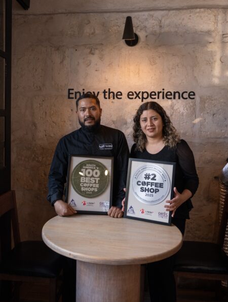 Con ocho años de historia, esta cafetería acaba de ser reconocida como la segunda mejor de toda la región en el ránking World’s 100 Best Coffee Shops.